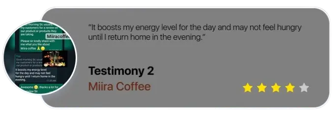 Miira-Coffee Testimony